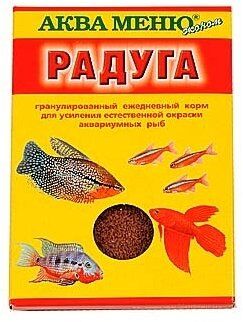 Аква Меню Радуга Корм д/рыб																														