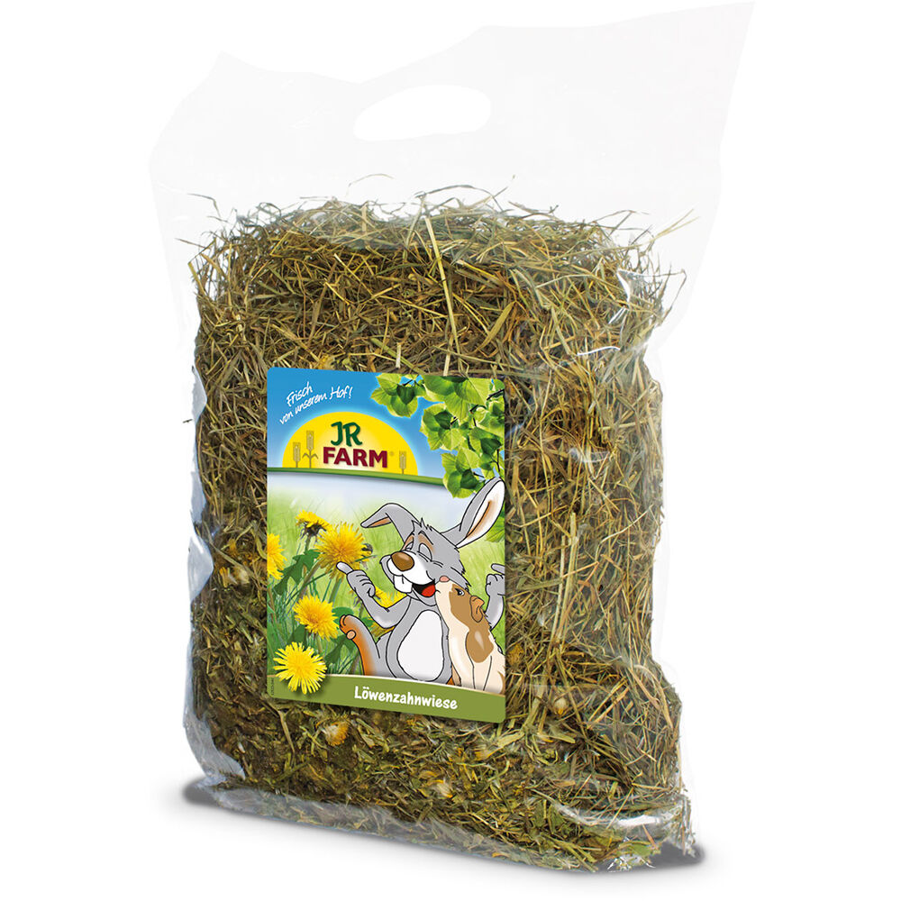JR FARM сено с добавлением крапивы лугового одуванчика 500г 