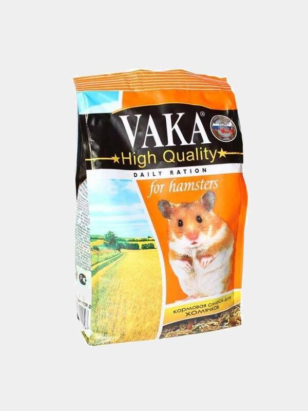 Вака High Quality корм д/хомячков 500гр																														