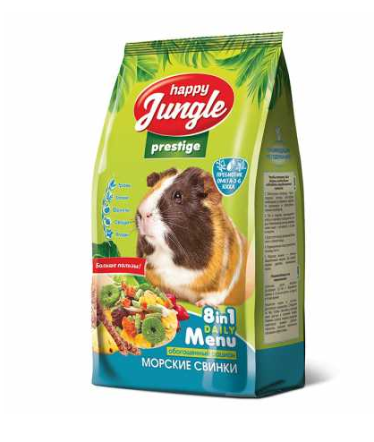 Happy Jungle Prestige корм д/морских свинок 500гр