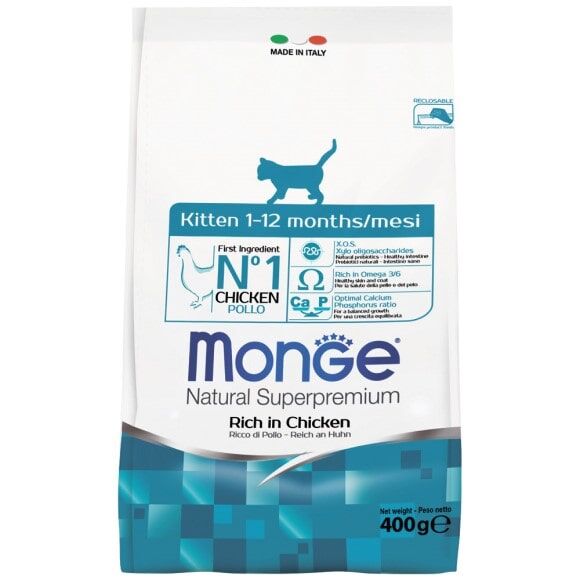 Монж Monge Cat корм для котят 400 гр