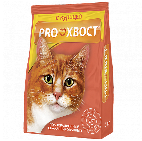 ProХвост д/кошек Курица 1кг 