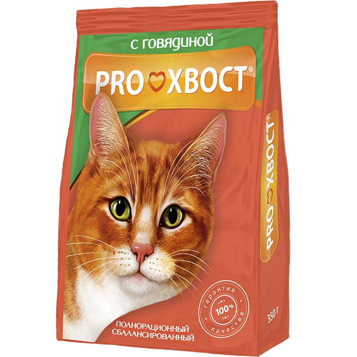ProХвост для кошек говядина 350гр